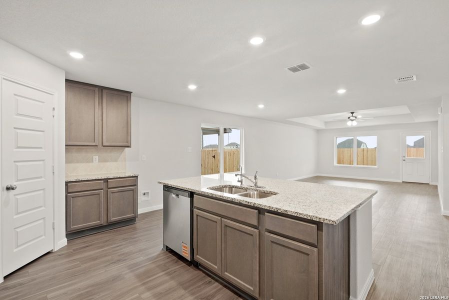 Furnished interior view inside a new home in Swenson Heights, Seguin (Image 9).