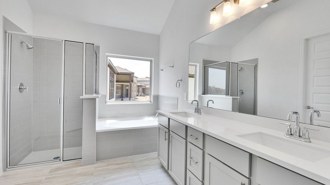 Furnished interior view inside a new home in Preserve at Lakeside Meadows, Pflugerville (Image 19).