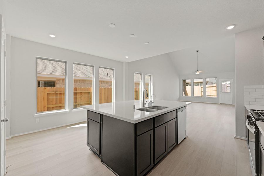Furnished interior view inside a new home in The Trails, New Caney (Image 18). Furnished interior view inside a new home in The Trails, New Caney (Image 18).