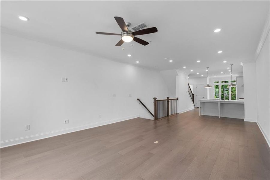 Spacious, unfurnished interior of a new home in Ecco Park, Alpharetta (Image 40). Spacious, unfurnished interior of a new home in Ecco Park, Alpharetta (Image 40).