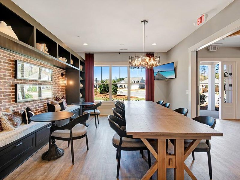 Furnished interior view inside a new home in , Hiram (Image 14).