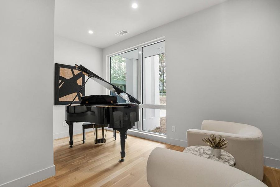 Furnished interior view inside a new home in , Decatur (Image 49).