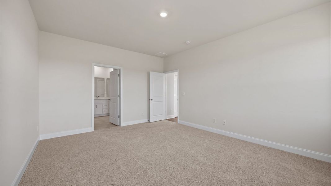 Spacious, unfurnished interior of a new home in Beaver Dam Crossing, Bailey (Image 28). Spacious, unfurnished interior of a new home in Beaver Dam Crossing, Bailey (Image 28).