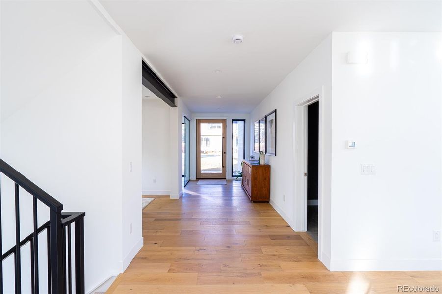 Front entry Front entry