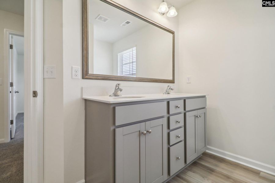 Furnished interior view inside a new home in Old Charleston Acres, Pelion (Image 8).