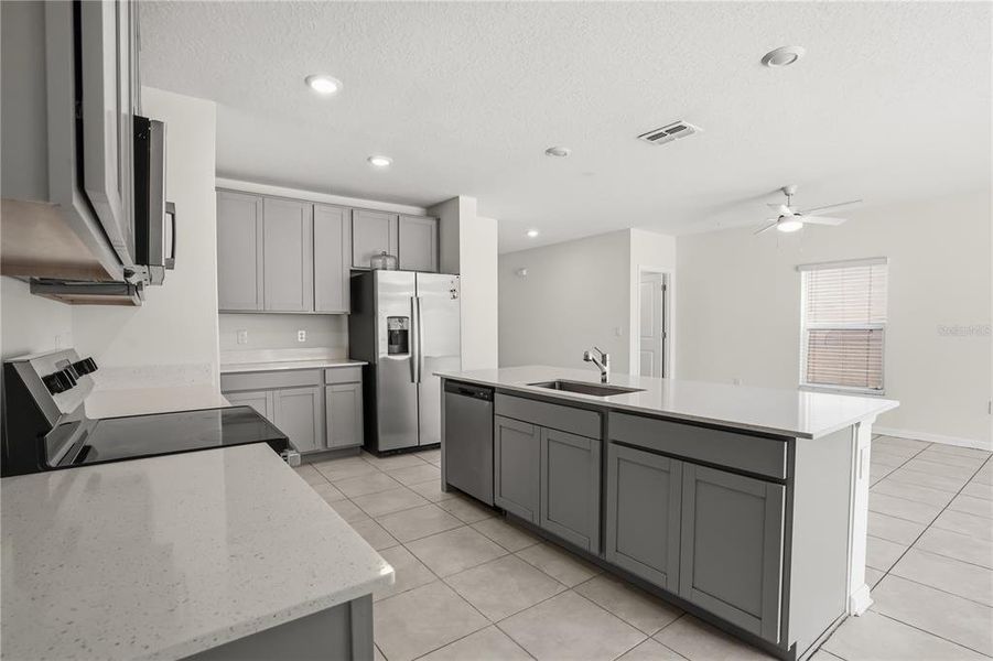 Furnished interior view inside a new home in Cascades, Davenport (Image 3).