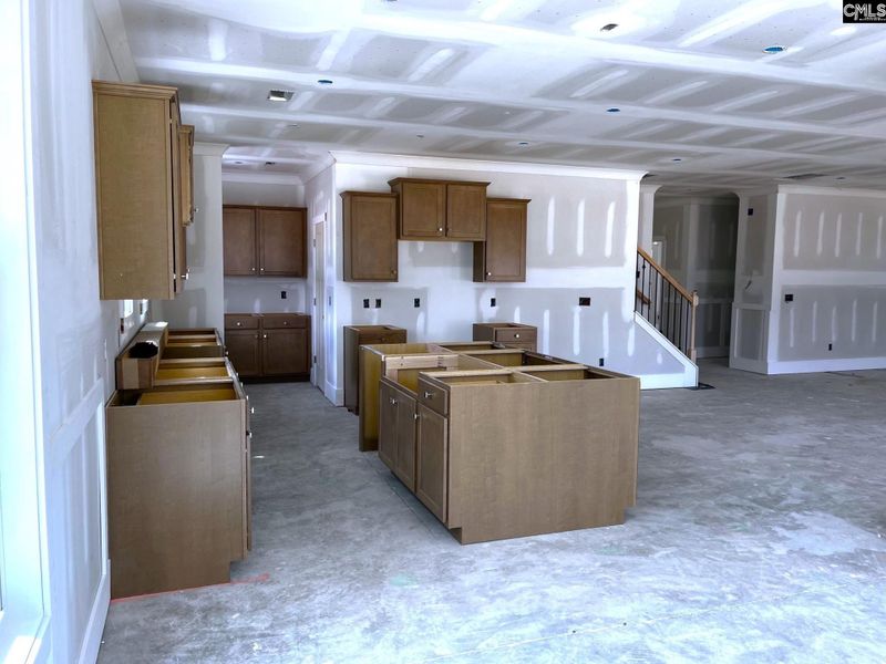 In-progress construction of a new home in Blythewood Farms, Blythewood, SC (Image 11).