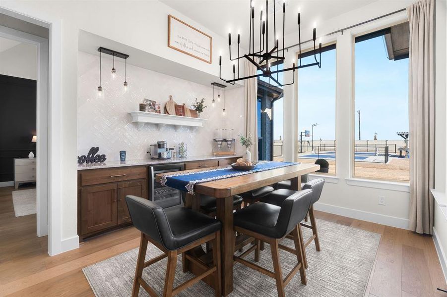 Furnished interior view inside a new home in Pecan Square, Northlake (Image 18).