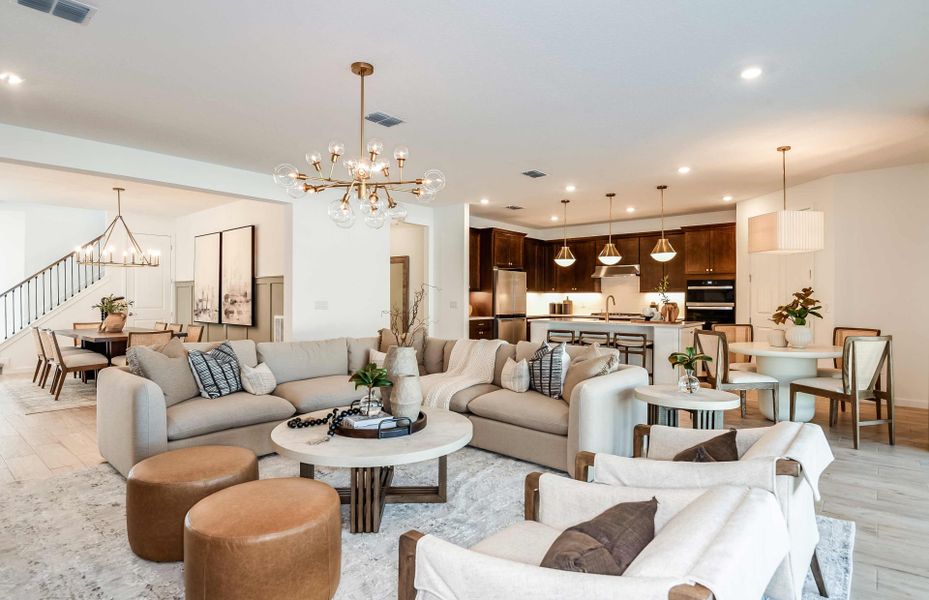 Representative furnished interior of a home built from the Merlot by Pulte Homes in Riverwood, Zephyrhills (Image 15). Representative furnished interior of a home built from the Merlot by Pulte Homes in Riverwood, Zephyrhills (Image 15).