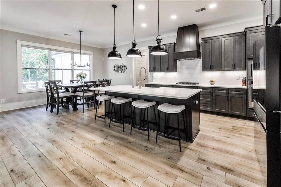 Furnished interior view inside a new home in , Woodstock (Image 9).