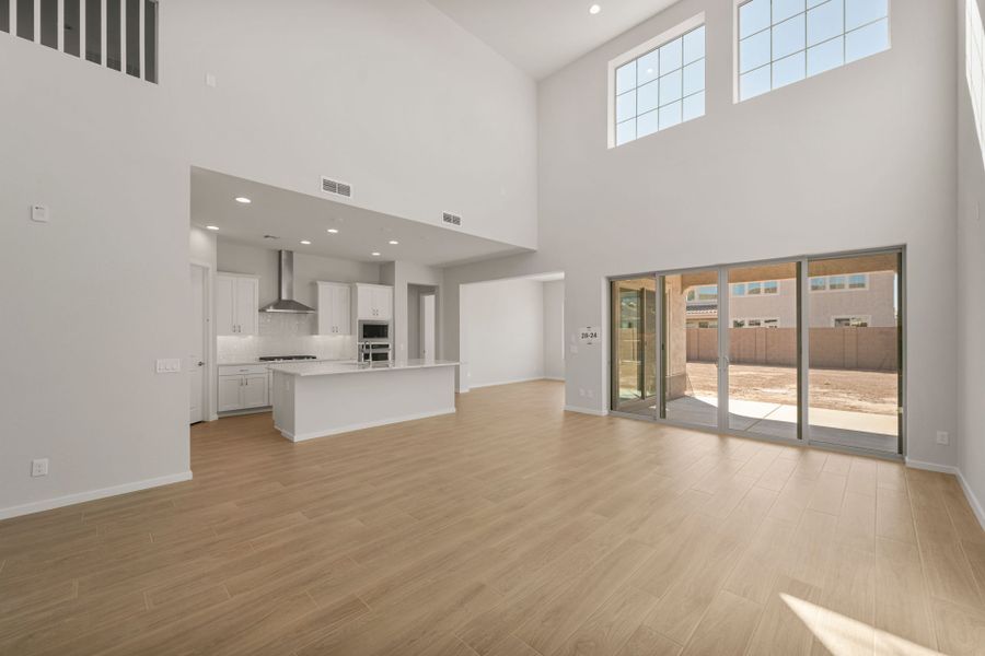 Spacious, unfurnished interior of a new home in Harvest - Enchantment Series, Queen Creek (Image 30). Spacious, unfurnished interior of a new home in Harvest - Enchantment Series, Queen Creek (Image 30).