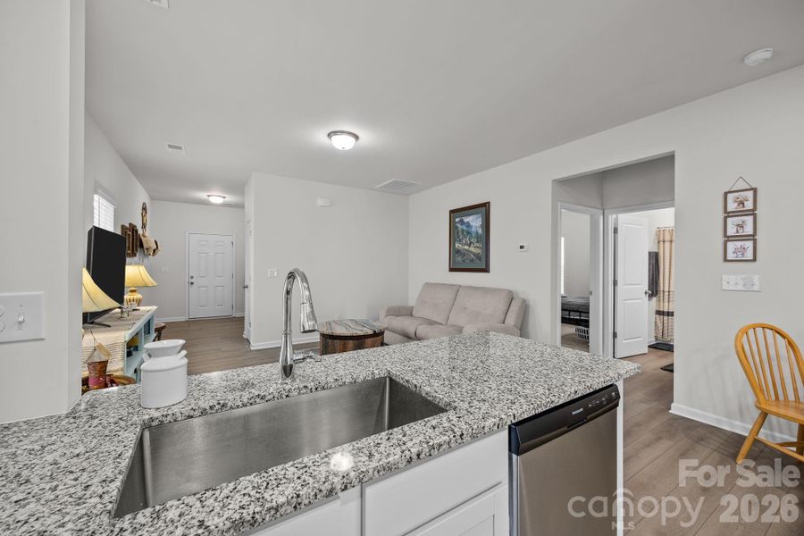 Furnished interior view inside a new home in Country Club Village, Salisbury (Image 11).