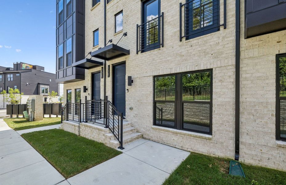 Exterior details and patio area of a home in Skyline, Nashville (Image 21). Exterior details and patio area of a home in Skyline, Nashville (Image 21).