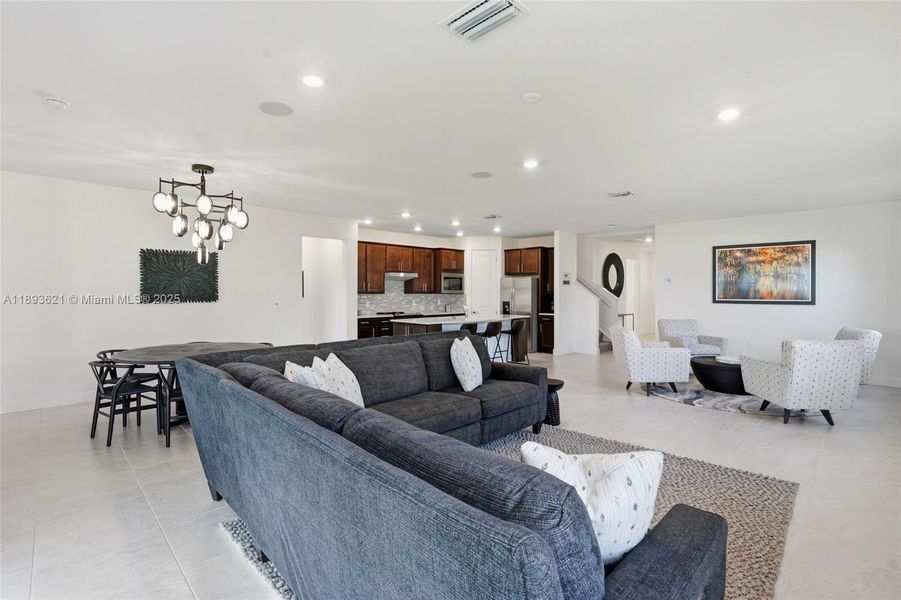 Furnished interior view inside a new home in , Alva (Image 12). Furnished interior view inside a new home in , Alva (Image 12).