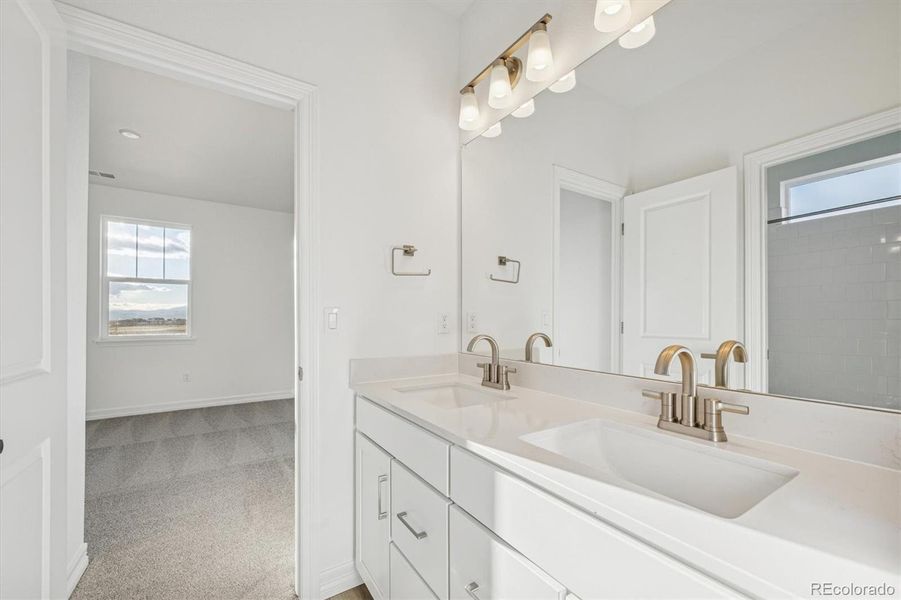 Furnished interior view inside a new home in Kitchel Lake, Timnath (Image 7).