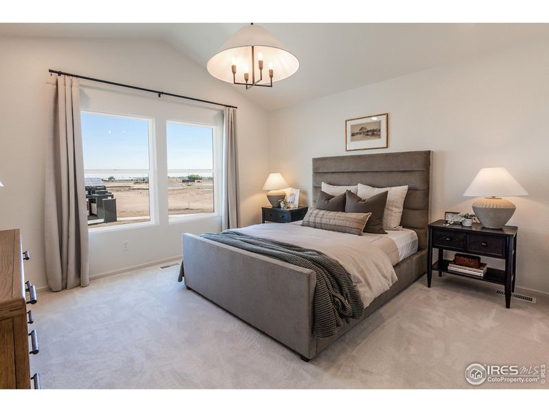 Furnished interior view inside a new home in Prairie Song Story Collection - Single Family Homes, Windsor (Image 12).