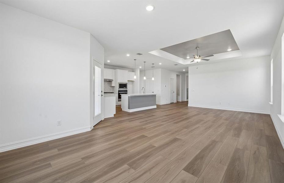 Spacious gathering room