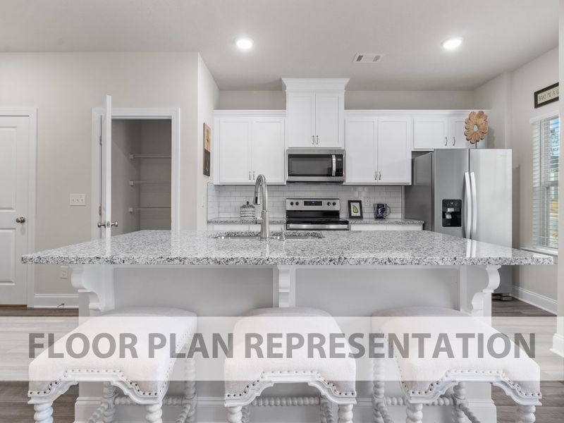 Athens Plan Kitchen | Ivey Homes Athens Plan Kitchen | Ivey Homes