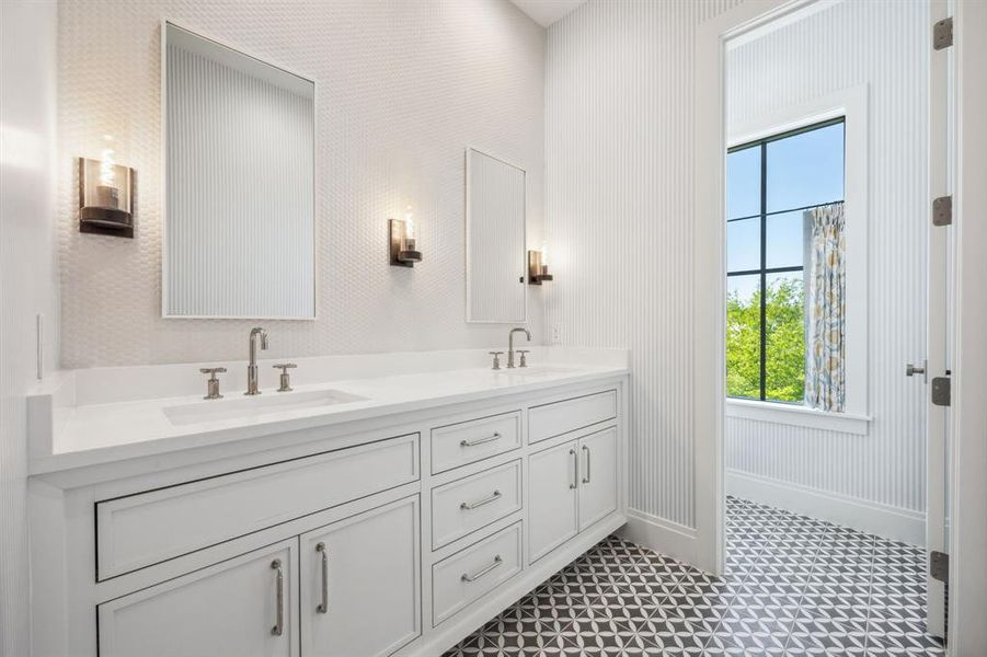 Furnished interior view inside a new home in , Malakoff (Image 28). Furnished interior view inside a new home in , Malakoff (Image 28).