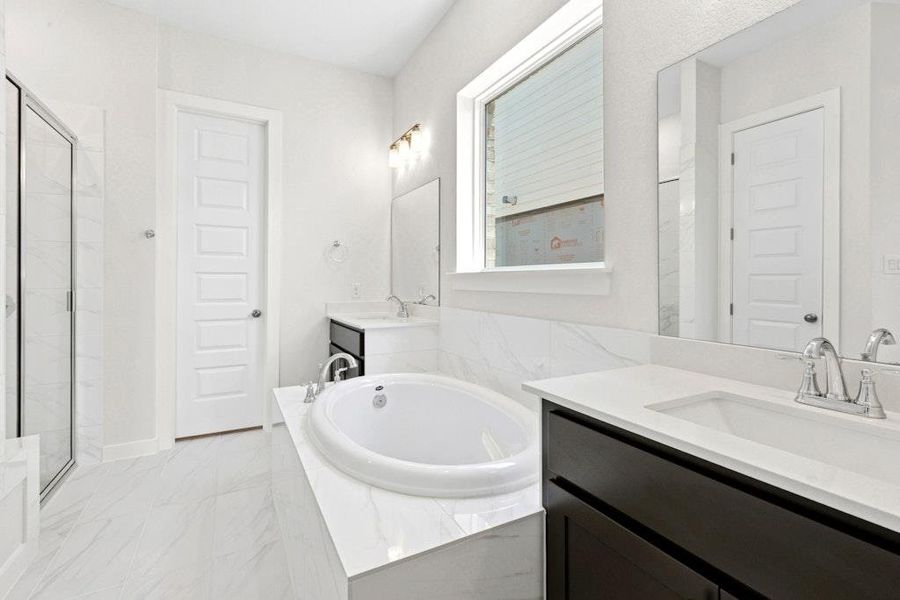 Furnished interior view inside a new home in University Heights, Round Rock (Image 6).
