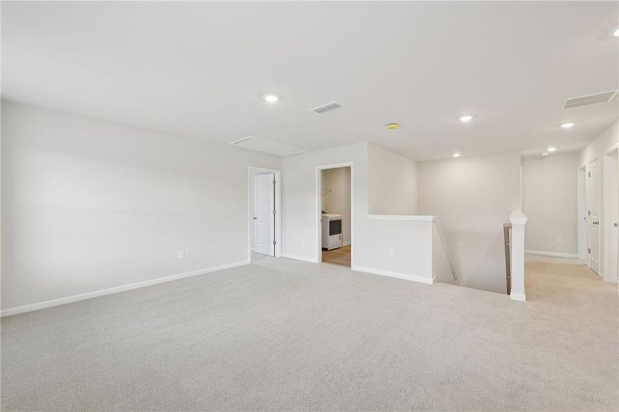 Spacious, unfurnished interior of a new home in Parkside at Grayson, Grayson (Image 25).