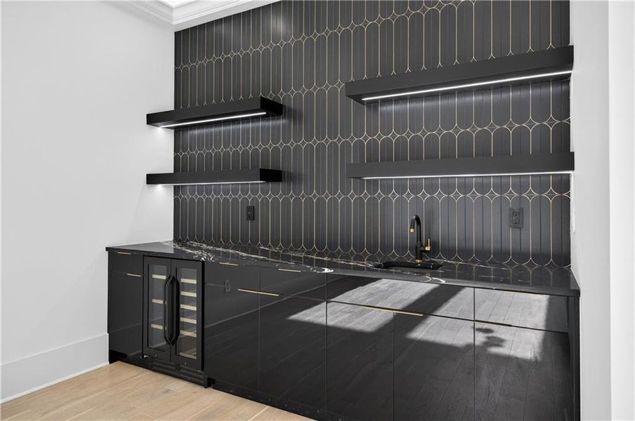 Furnished interior view inside a new home in , Atlanta (Image 18).