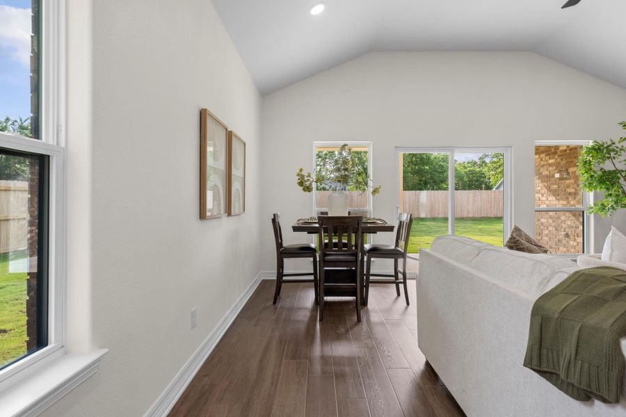 Furnished interior view inside a new home in , Belton (Image 17). Furnished interior view inside a new home in , Belton (Image 17).