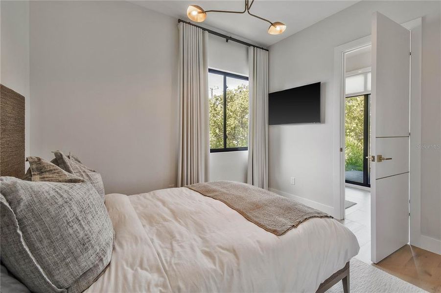 Furnished interior view inside a new home in , Dunedin (Image 18).
