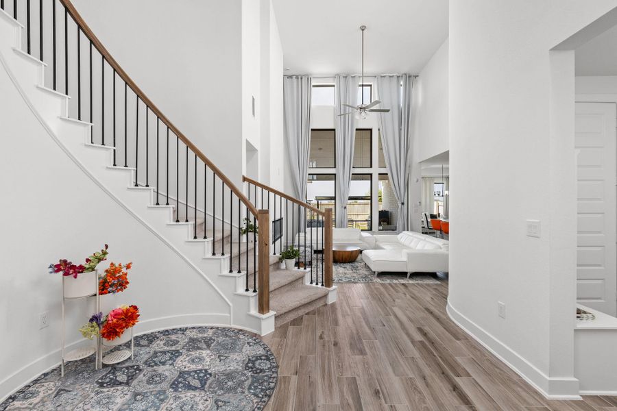 Furnished interior view inside a new home in Nolina, Georgetown (Image 18). Furnished interior view inside a new home in Nolina, Georgetown (Image 18).