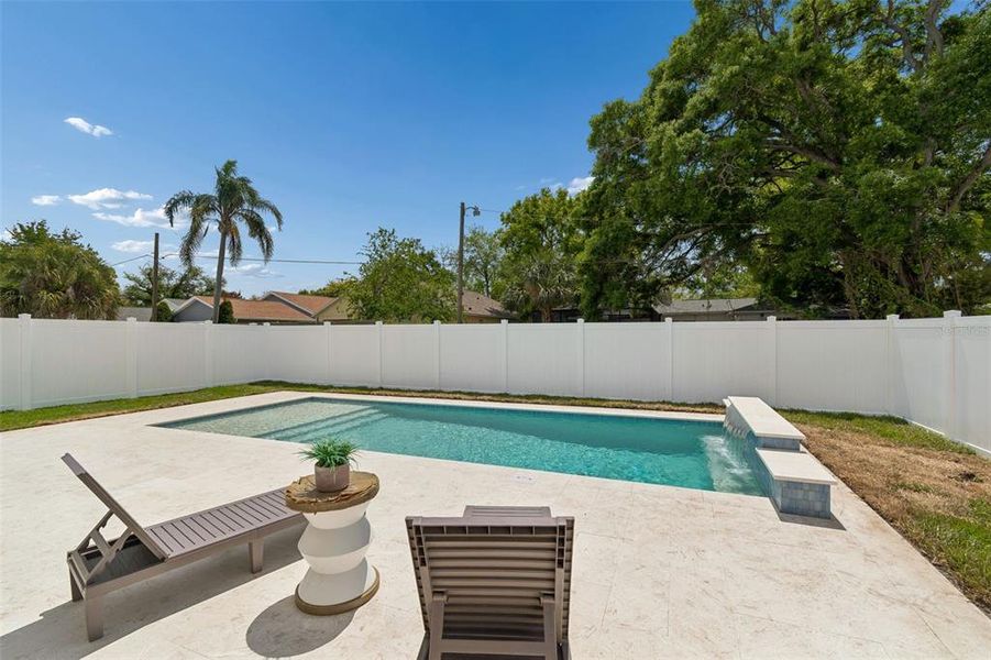 Exterior details and patio area of a home in , Tampa (Image 31).