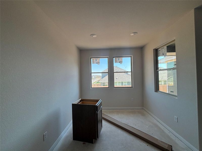 In-progress construction of a new home in Covered Bridge, Hutto, TX (Image 16).