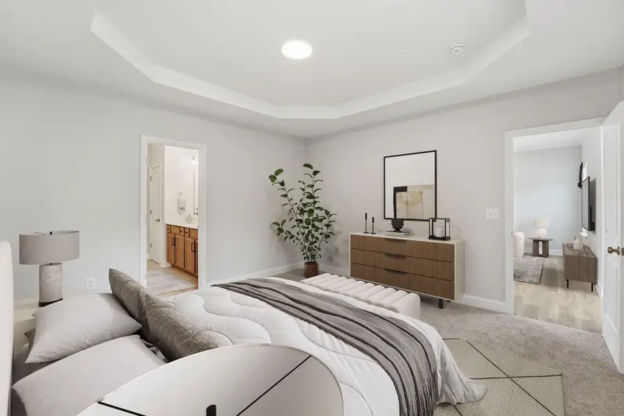 Furnished interior view inside a new home in Bell Meadows, Winnabow (Image 22).