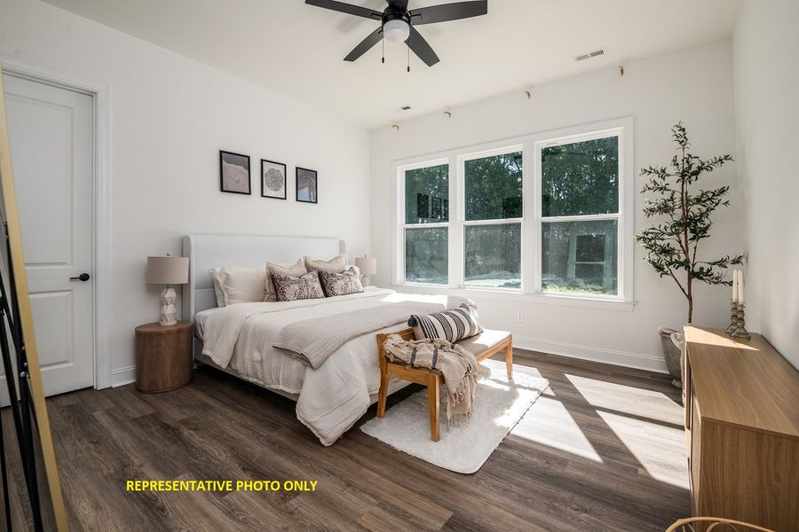 Furnished interior view inside a new home in Country Club Creek, Ayden (Image 6).