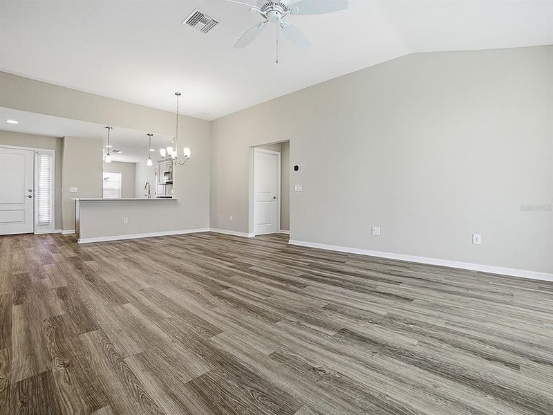 Spacious, unfurnished interior of a new home in , The Villages (Image 15). Spacious, unfurnished interior of a new home in , The Villages (Image 15).