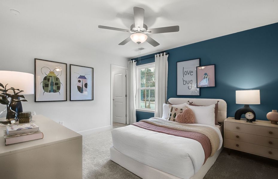 Representative furnished interior of a home built from the Braddock by Pulte Homes in Anderson Point Estates, McDonough (Image 9).