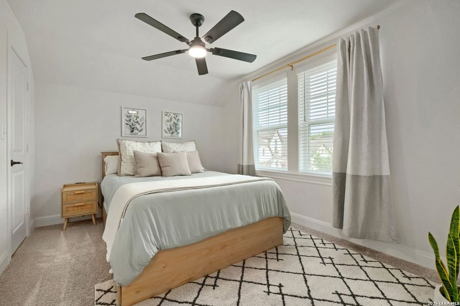 Furnished interior view inside a new home in Davis Ranch 50', San Antonio (Image 40).
