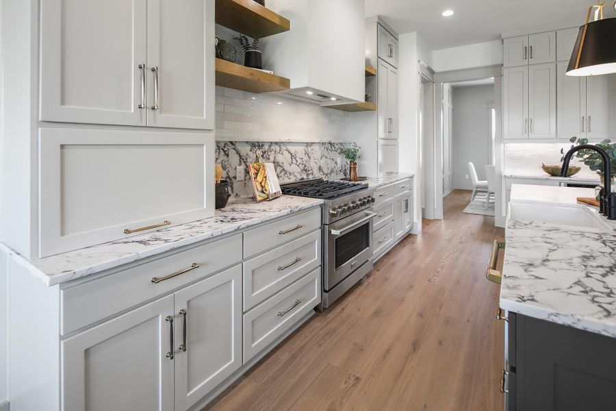 Furnished interior view inside a new home in , Bryan (Image 38).