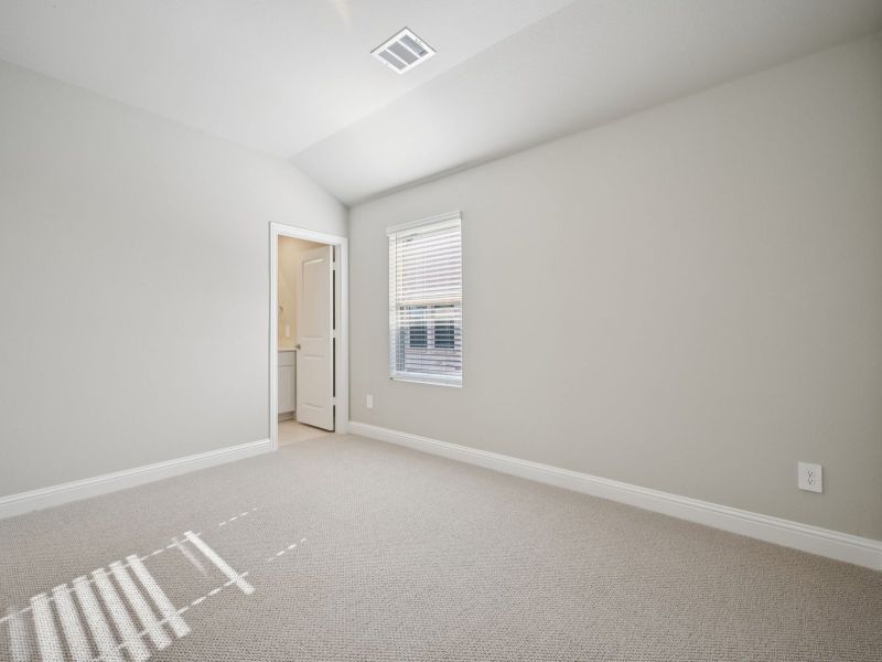 Spacious, unfurnished interior of a new home in Parks at Foster Crossing - Premier Series, Anna (Image 21). Spacious, unfurnished interior of a new home in Parks at Foster Crossing - Premier Series, Anna (Image 21).