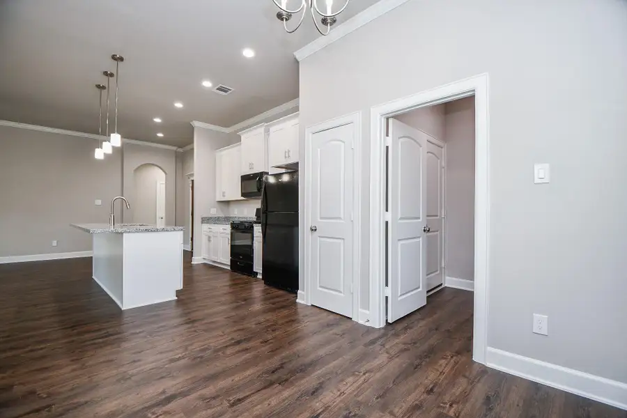 Furnished interior view inside a new home in , Houston (Image 7). Furnished interior view inside a new home in , Houston (Image 7).