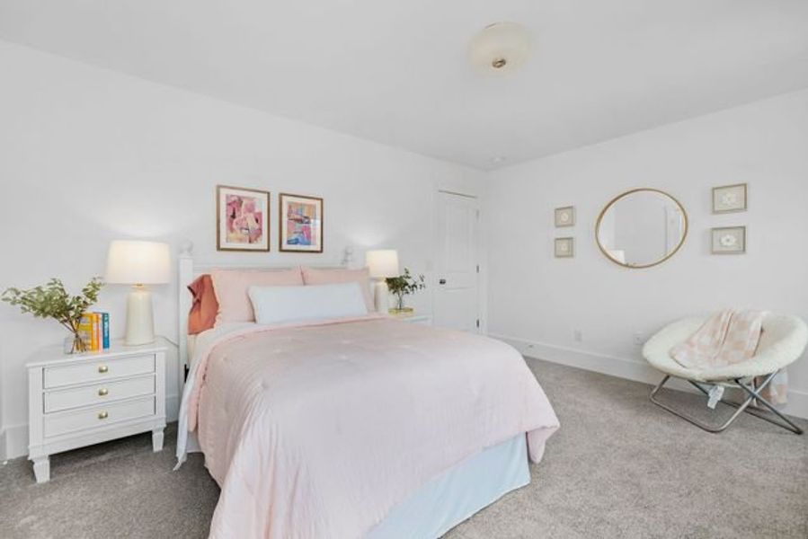 Representative furnished interior of a home built from the Jasper by True Homes in Autumn Ridge, High Shoals (Image 13).