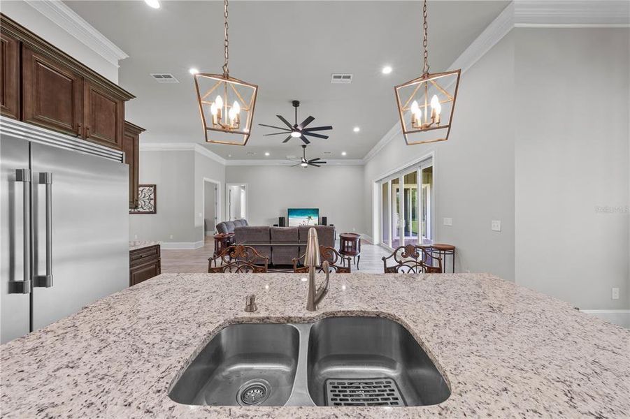 Furnished interior view inside a new home in , St. Cloud (Image 9).