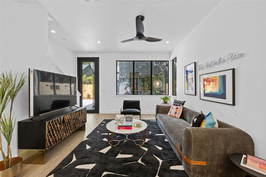 Furnished interior view inside a new home in , Austin (Image 10).