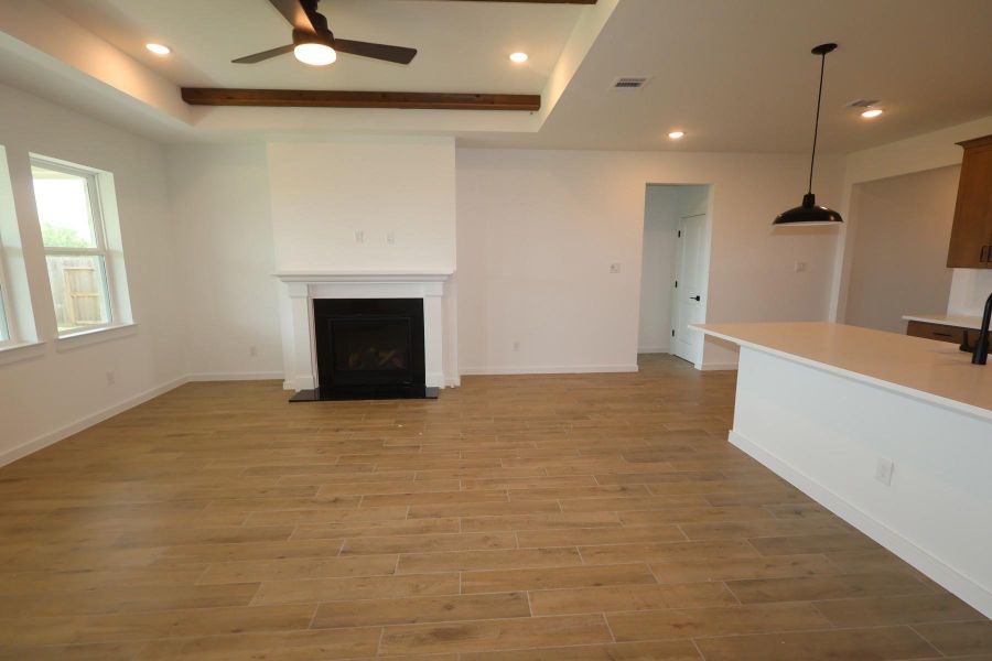 Great room - still under construction! Great room - still under construction!