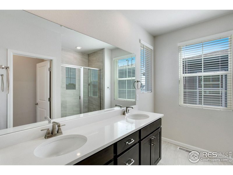 Furnished interior view inside a new home in Westside Crossing Townhomes, Berthoud (Image 11).