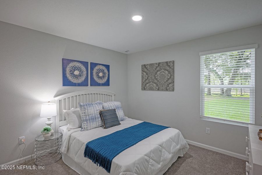 Furnished interior view inside a new home in , Jacksonville (Image 8).