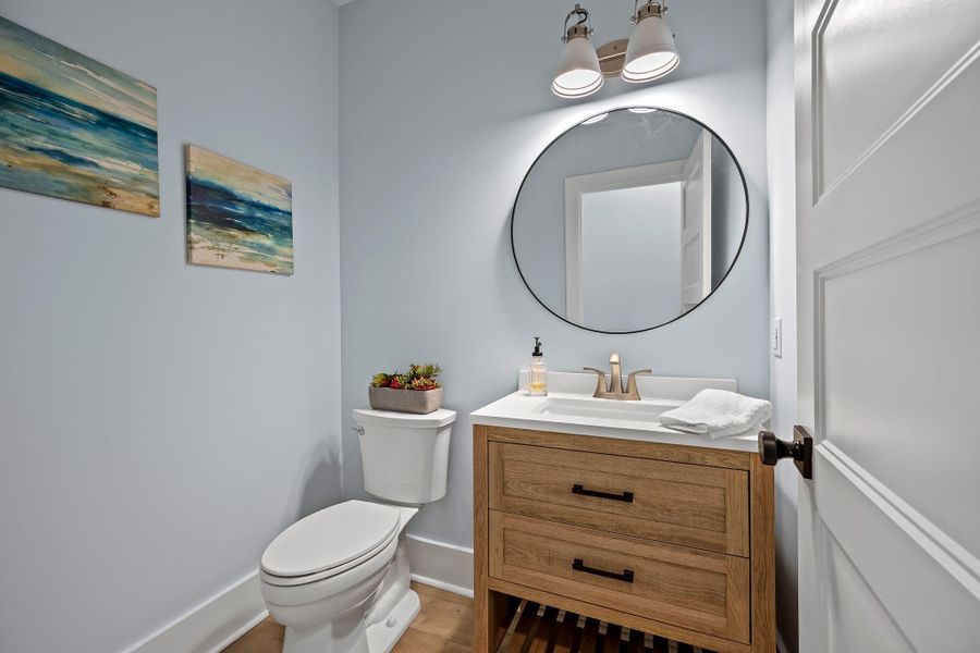 Furnished interior view inside a new home in , Johns Island (Image 8).