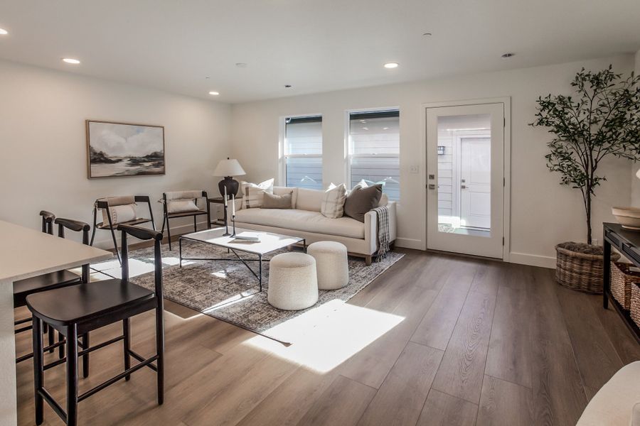 Furnished interior view inside a new home in Prairie Song, Windsor (Image 14).
