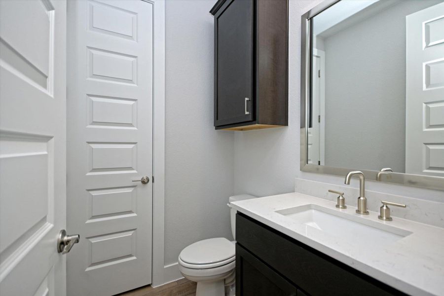 Furnished interior view inside a new home in Leander Estates, Leander (Image 8).