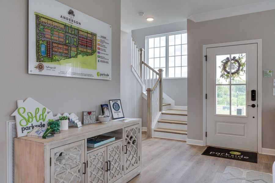 Representative furnished interior of a home built from the Emery by Parkside Builders in The Woods, Gallatin (Image 17).