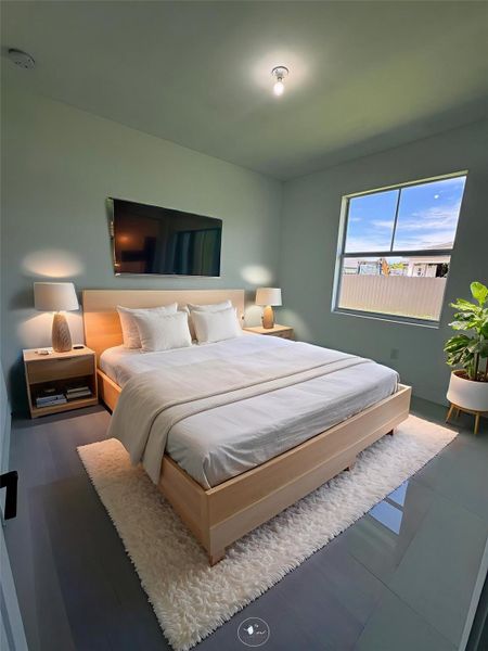 Furnished interior view inside a new home in , Homestead (Image 4). Furnished interior view inside a new home in , Homestead (Image 4).